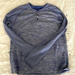 Lululemon long sleeve tech Henley